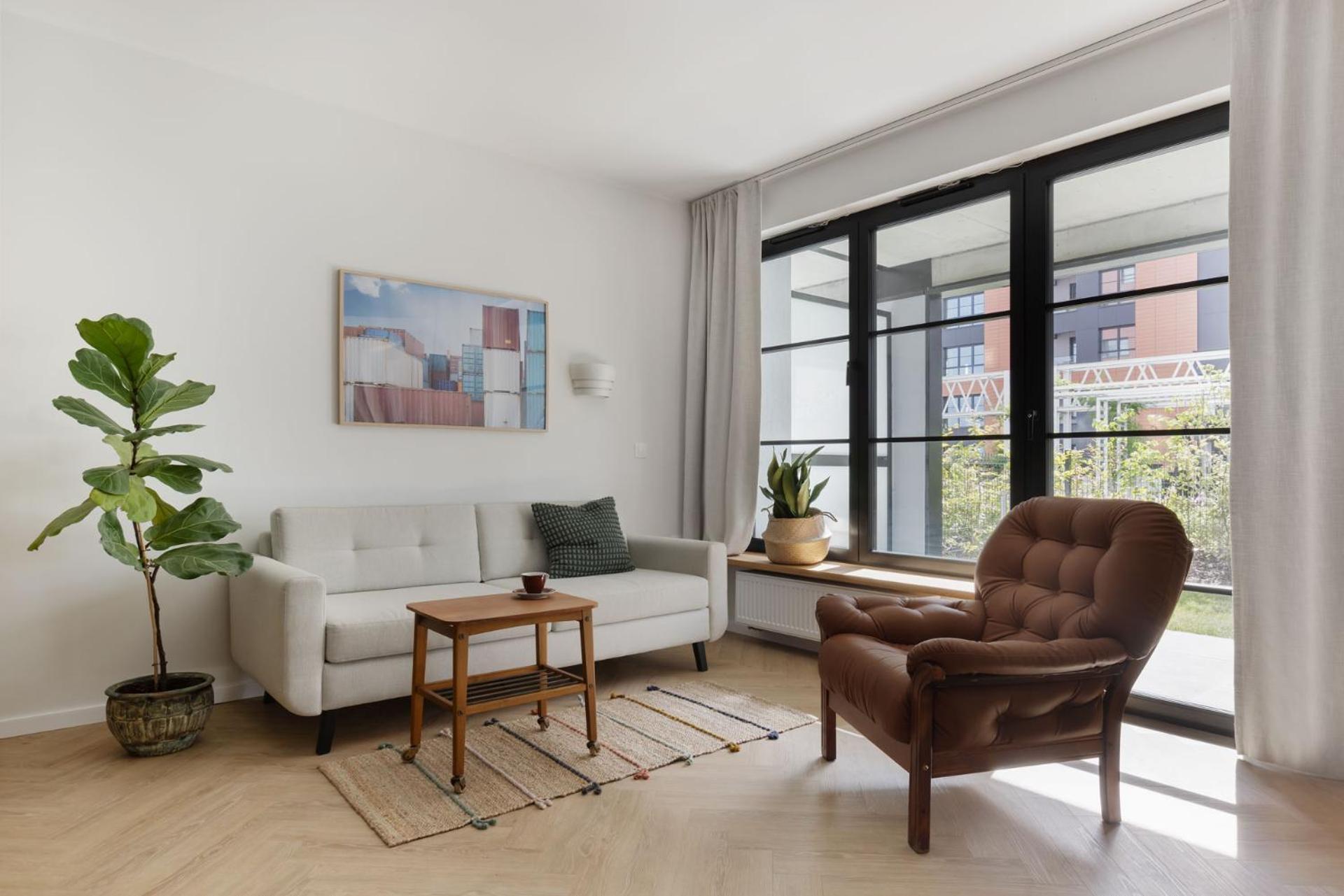 גדנסק Solidarnosc Three Bedrooms & Garden Apartment מראה חיצוני תמונה